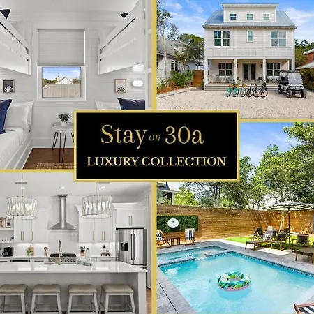 Hampton Palm 30A By Stay On 30A, Golf Cart, Bikes & Private Pool!